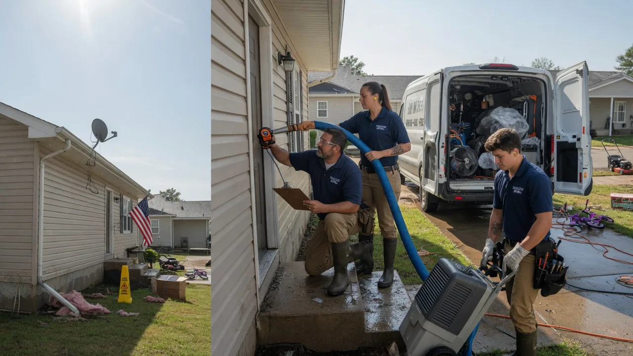Ceiling Water Damage Restoration in Baldwyn, MS near me